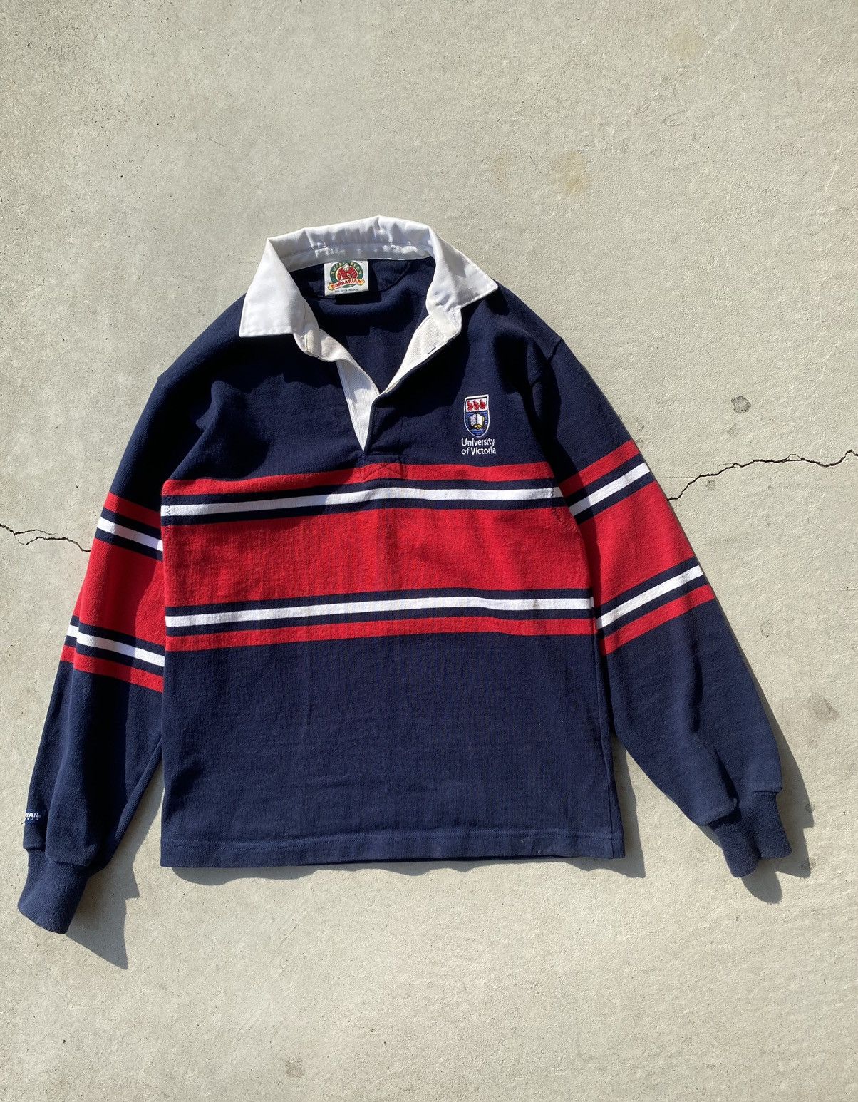 Vintage Uvic Rugby long sleeve tee shirt | Grailed