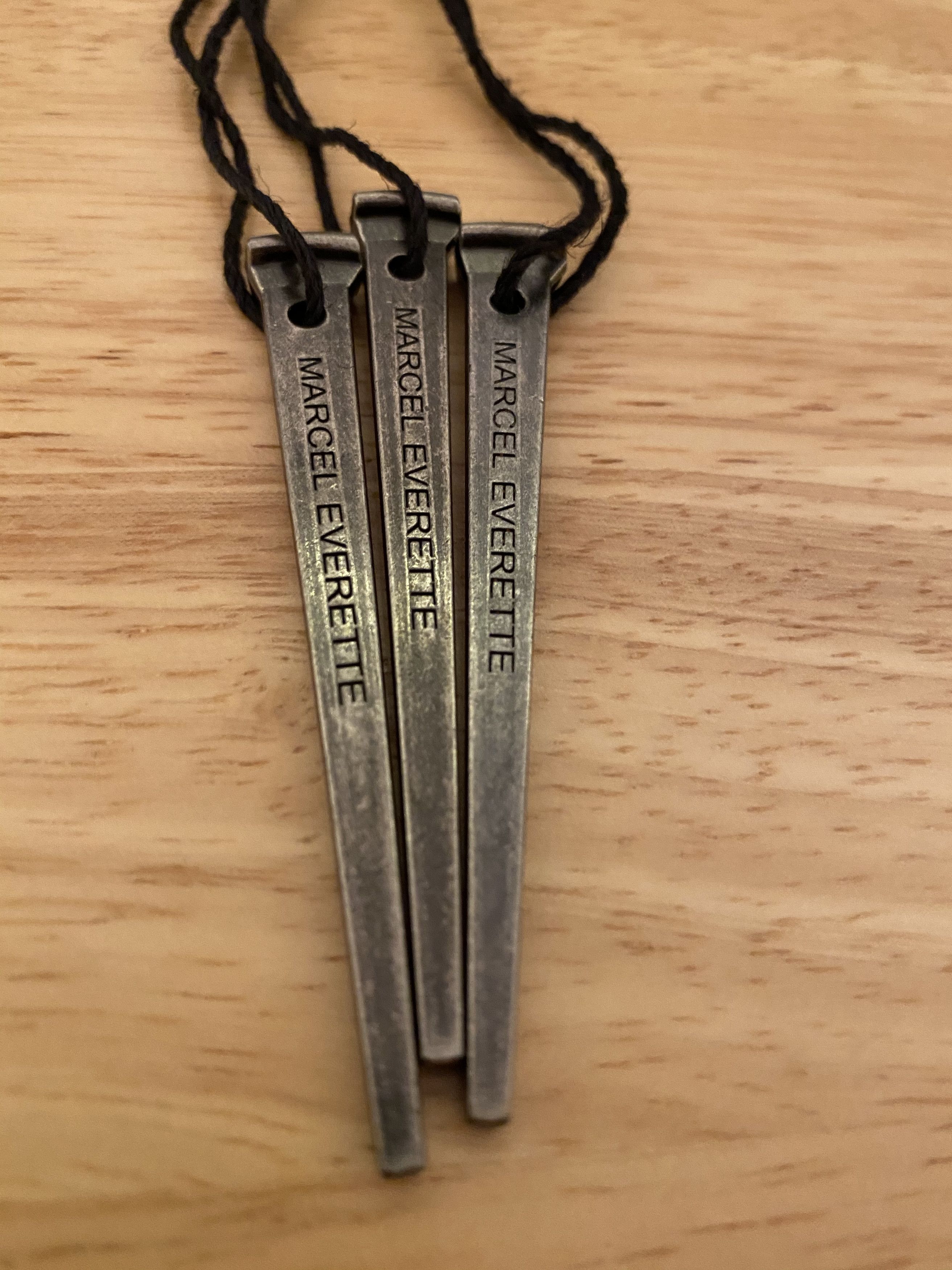 Marcel Everette Oxidized Box Nail Pendant Size ONE SIZE - 1 Thumbnail