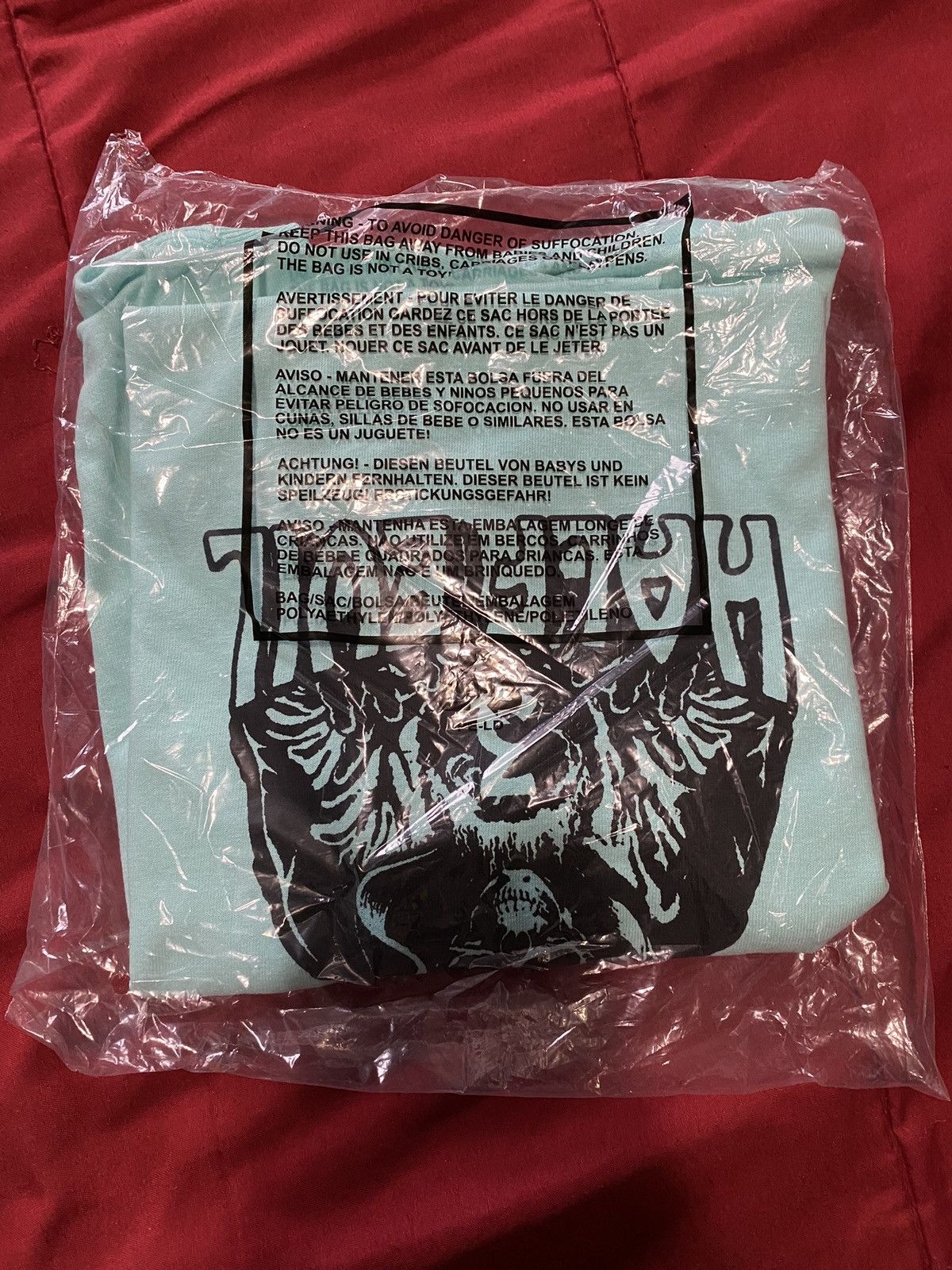 Half Evil Half Evil 333 Tee Teal size small Size US S / EU 44-46 / 1 - 2 Thumbnail