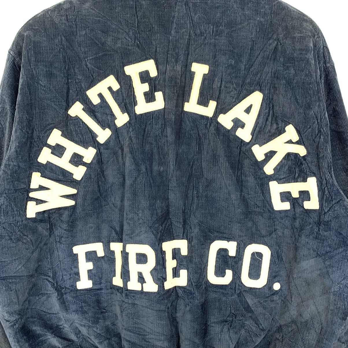 Union LA Vintage Empire Union Made White Like Fire Co. Bomber Jacket Size US L / EU 52-54 / 3 - 7 Thumbnail