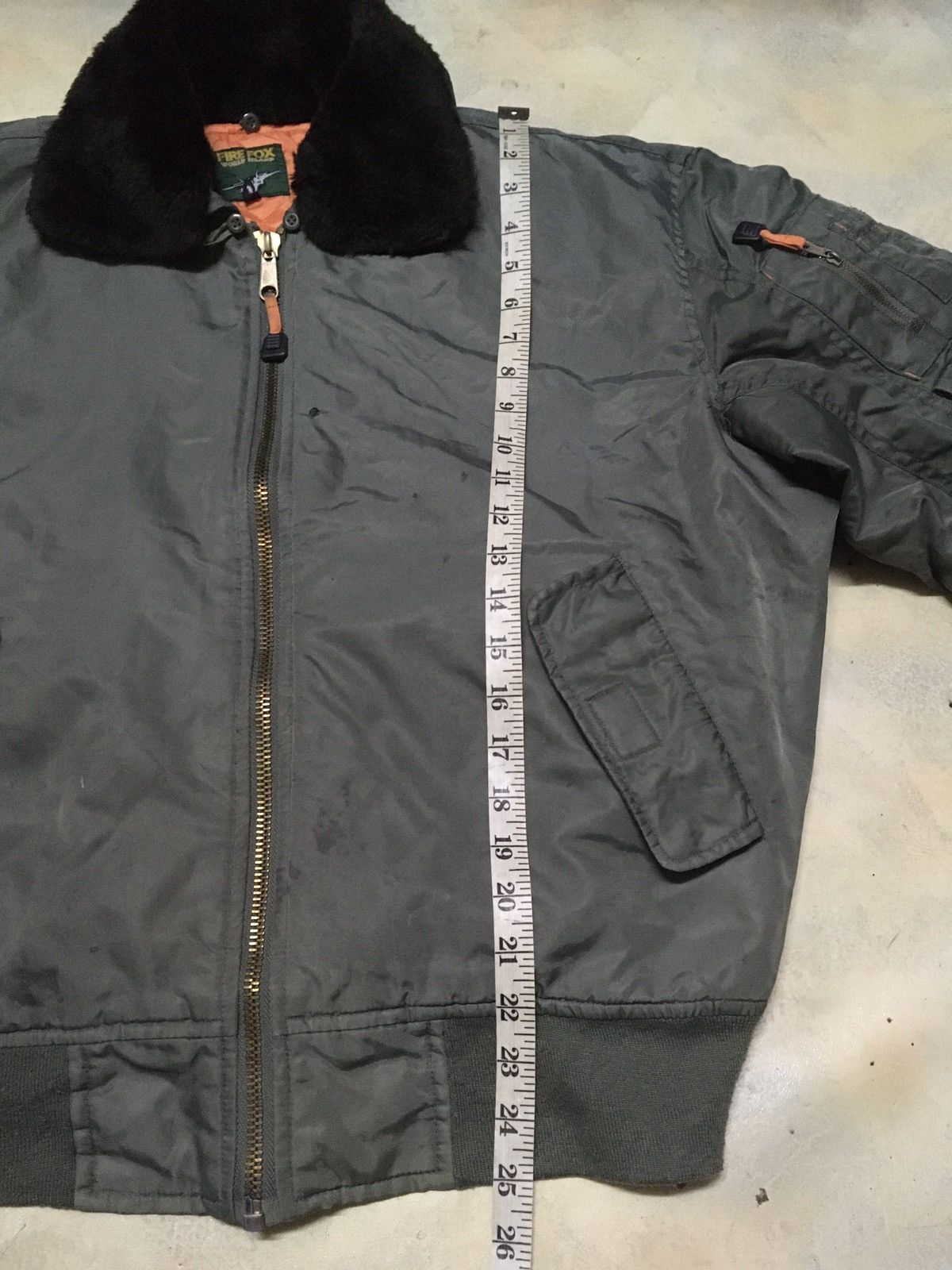 Japanese Brand Fire Fox Bomber Style Jacket Inspired Alpha Industries Size US M / EU 48-50 / 2 - 14 Thumbnail