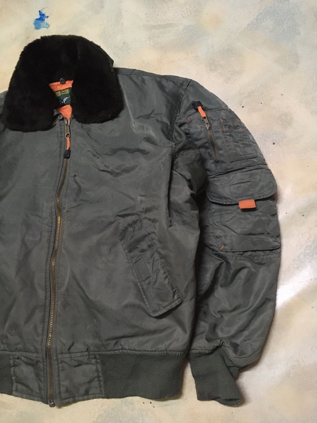 Japanese Brand Fire Fox Bomber Style Jacket Inspired Alpha Industries Size US M / EU 48-50 / 2 - 4 Thumbnail