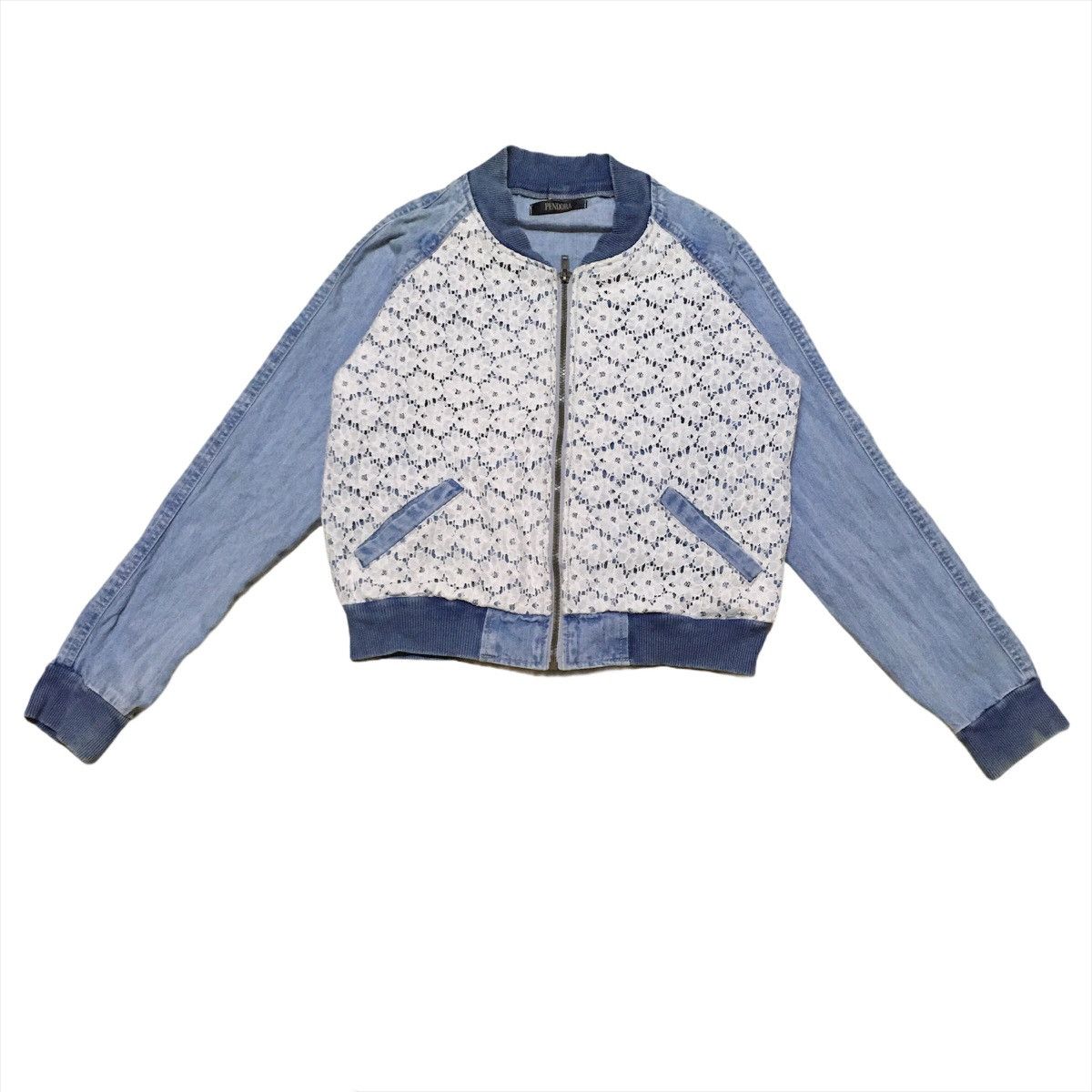 Japanese Brand Japanese Brand Pendora Denim Bomber Jacket Size US M / EU 48-50 / 2 - 1 Thumbnail