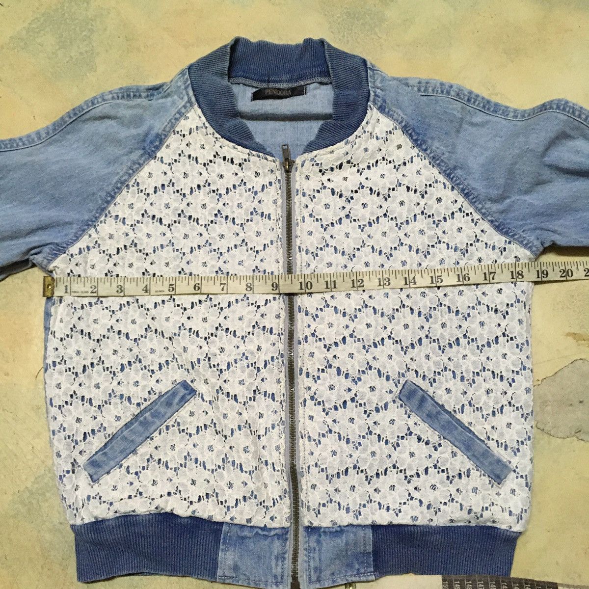 Japanese Brand Japanese Brand Pendora Denim Bomber Jacket Size US M / EU 48-50 / 2 - 6 Thumbnail