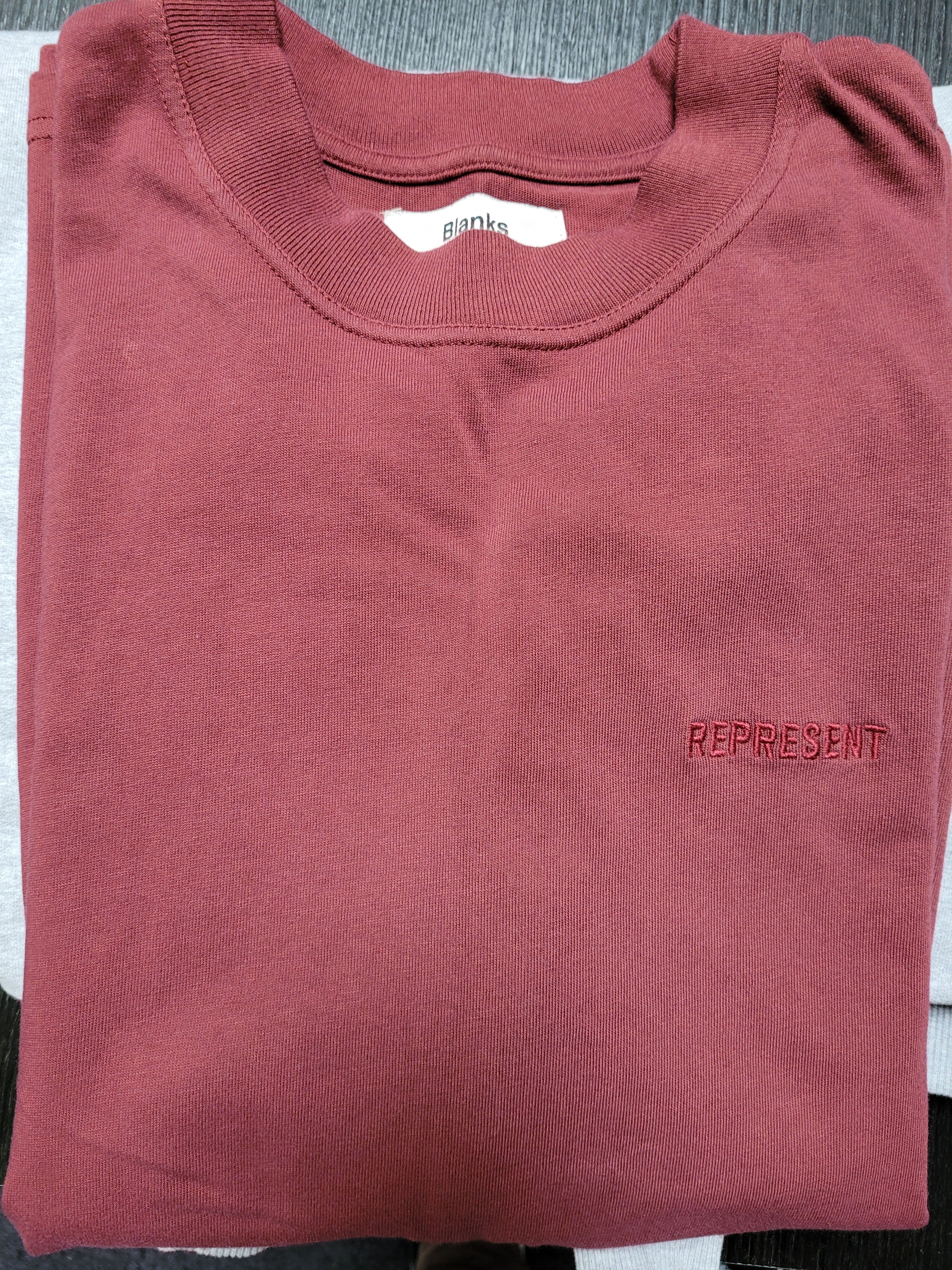 Represent Clo. Represent Blank T-shirt - Vintage Red Size US M / EU 48-50 / 2 - 1 Thumbnail