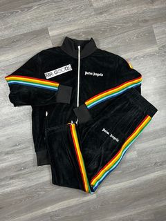 Palm angels 2024 rainbow tracksuit