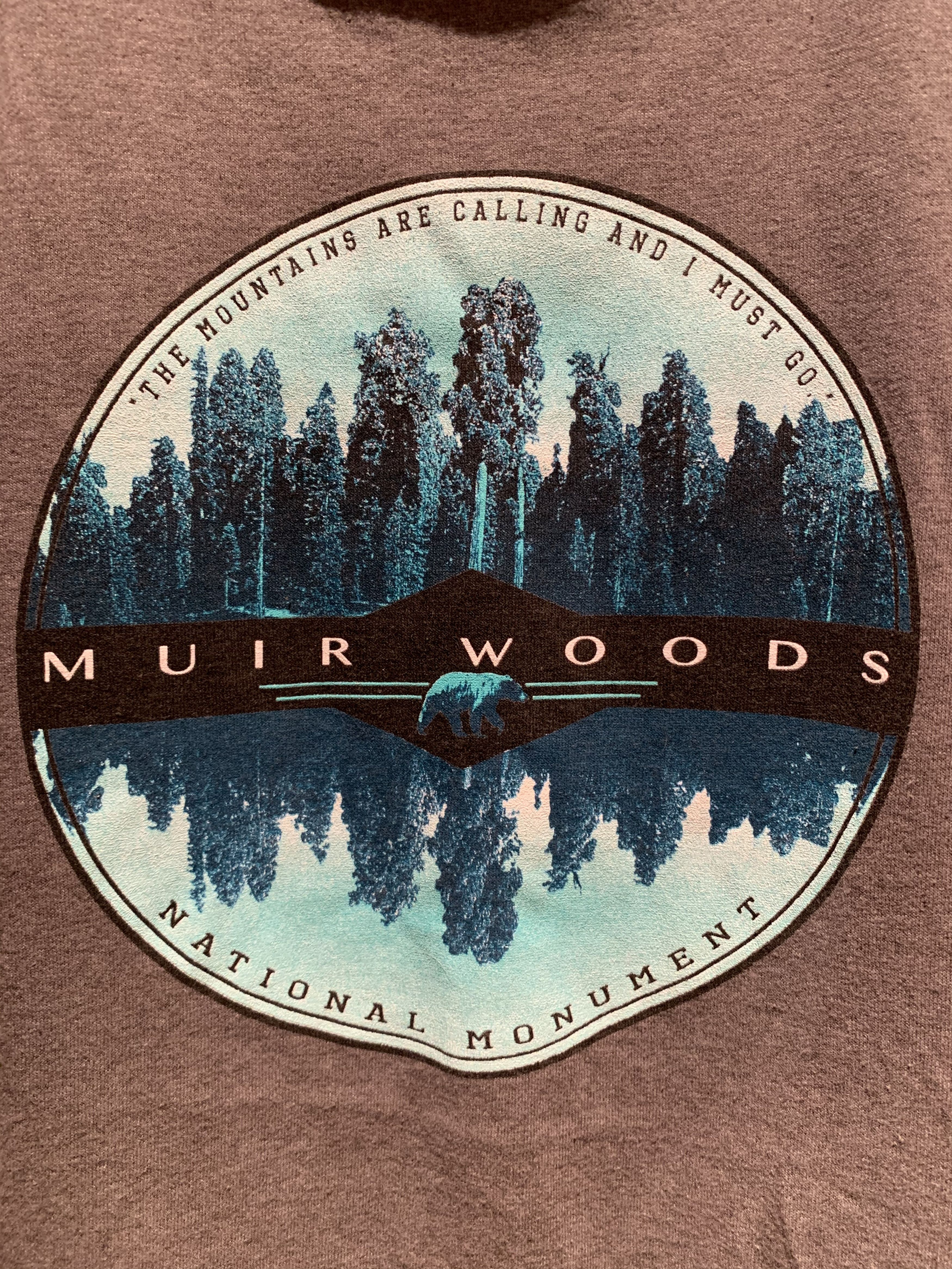 Vintage *RARE* Muir Woods National Monument Graphic T-Shirt Size US S / EU 44-46 / 1 - 2 Thumbnail