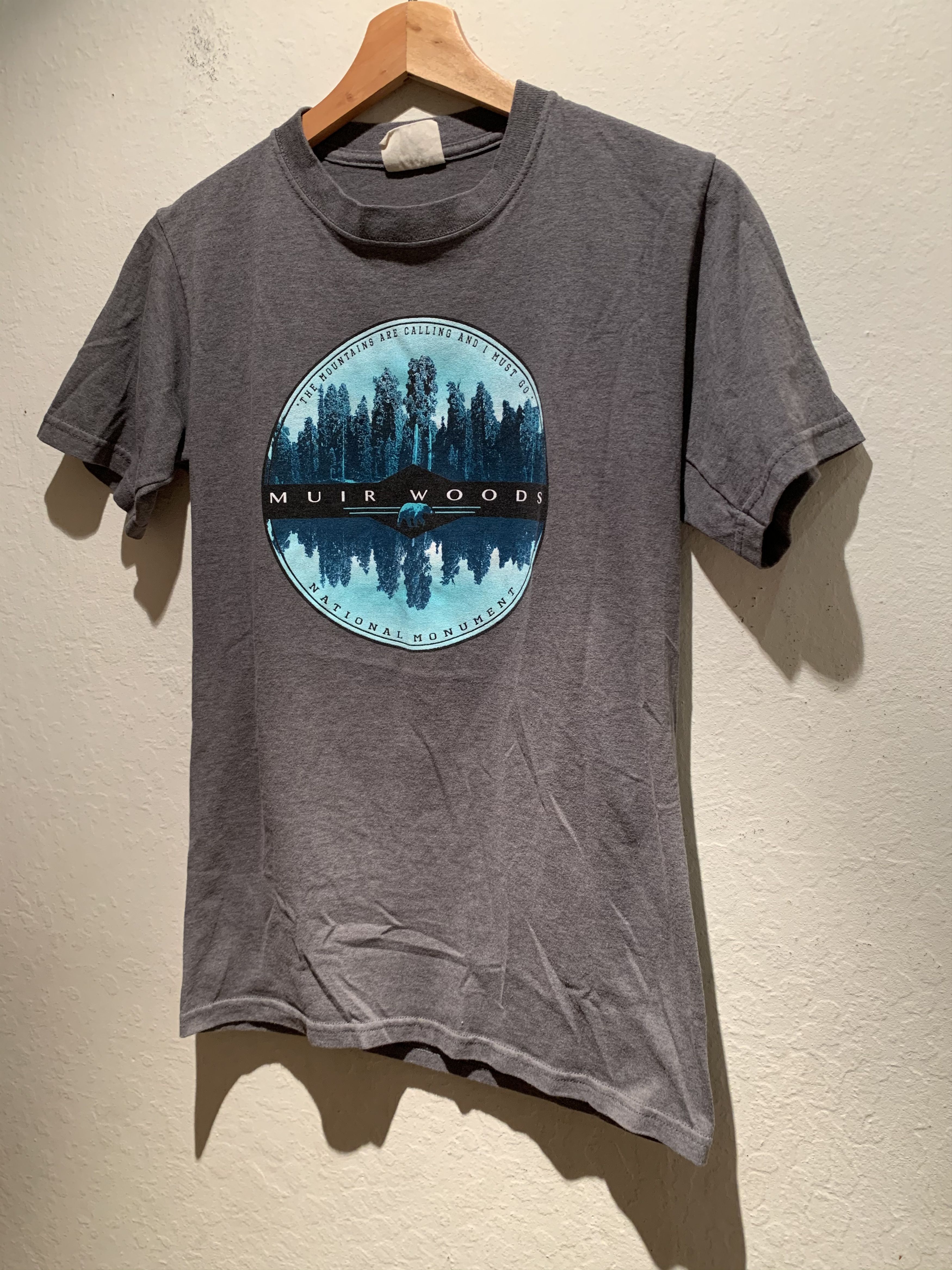Vintage *RARE* Muir Woods National Monument Graphic T-Shirt Size US S / EU 44-46 / 1 - 1 Thumbnail