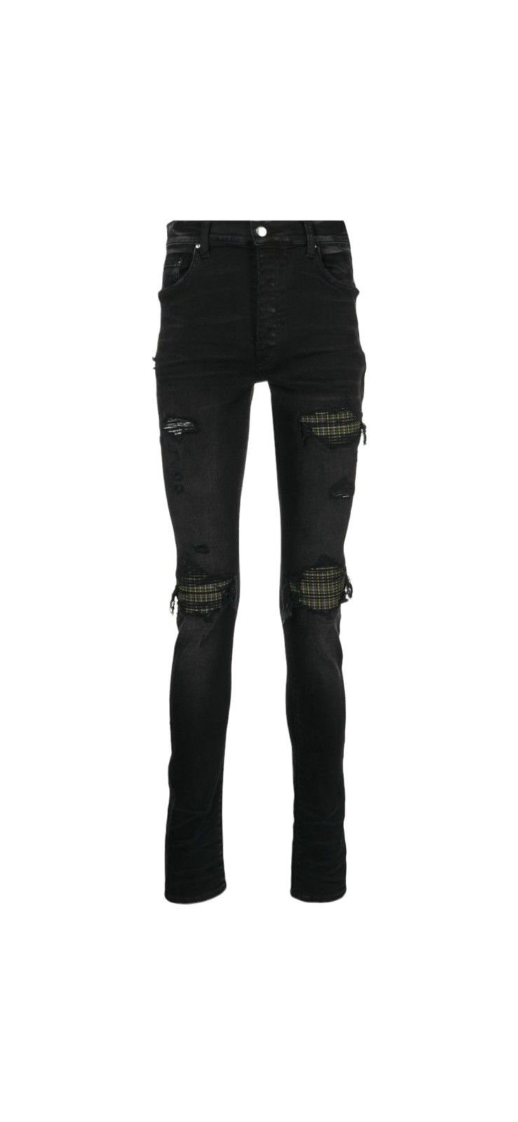 Amiri Ripped Skinny Cut Jeans
