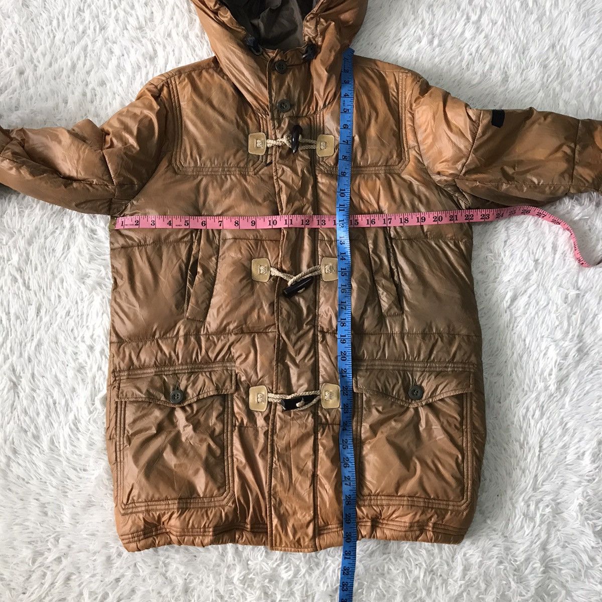 Diesel 💥Vtg Sun Faded Diesel Puffer Down Duffle Coat Style Size US M / EU 48-50 / 2 - 16 Thumbnail