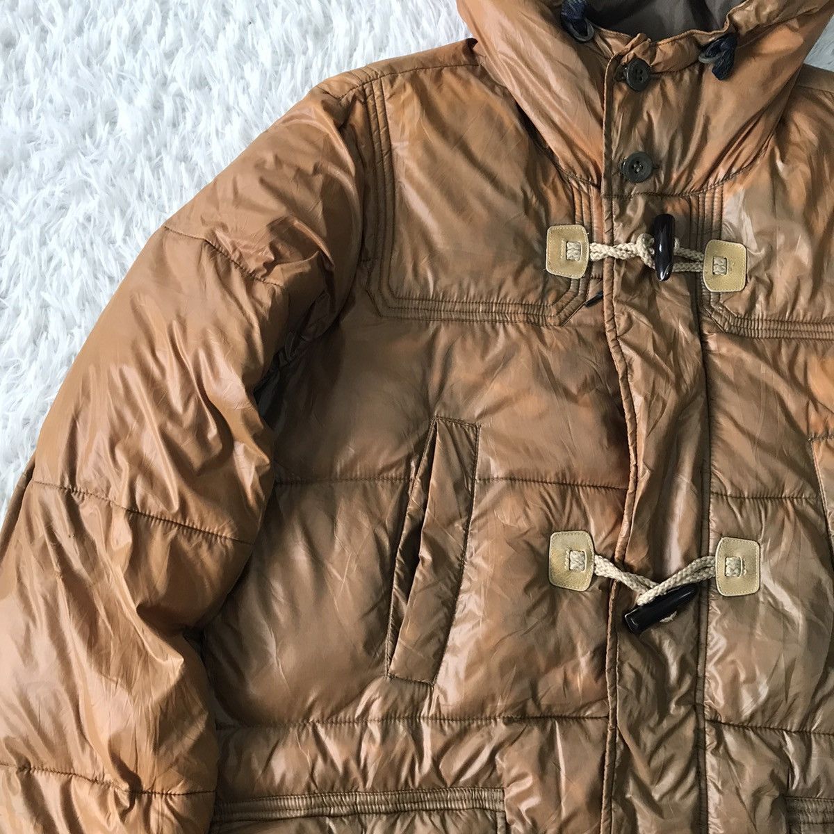 Diesel 💥Vtg Sun Faded Diesel Puffer Down Duffle Coat Style Size US M / EU 48-50 / 2 - 6 Thumbnail