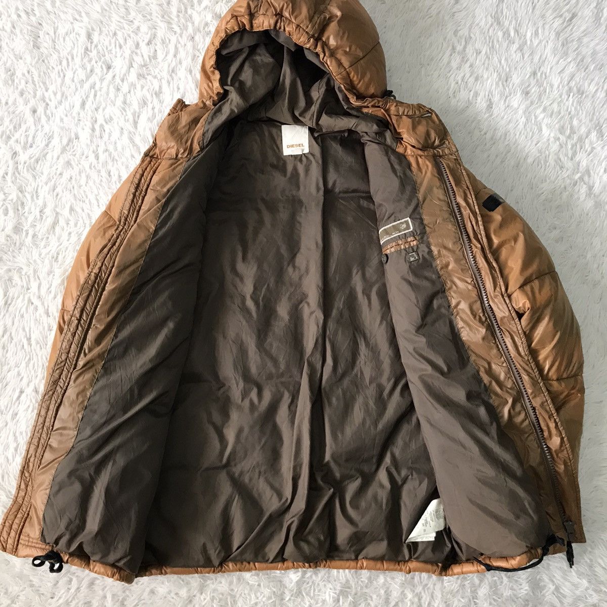 Diesel 💥Vtg Sun Faded Diesel Puffer Down Duffle Coat Style Size US M / EU 48-50 / 2 - 14 Thumbnail