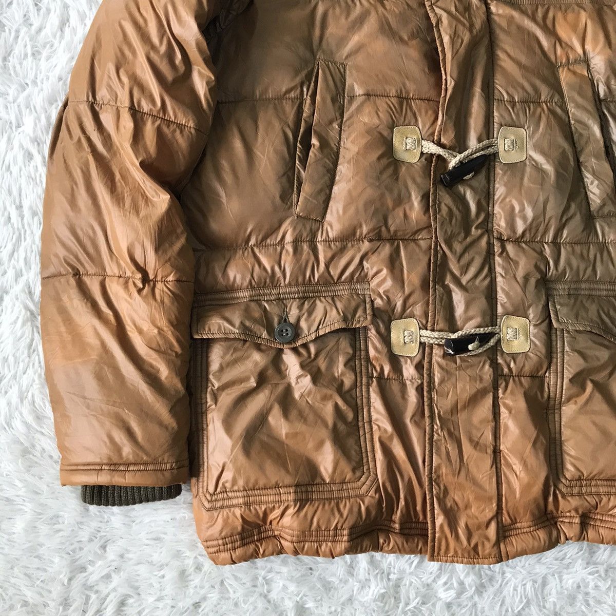 Diesel 💥Vtg Sun Faded Diesel Puffer Down Duffle Coat Style Size US M / EU 48-50 / 2 - 3 Thumbnail