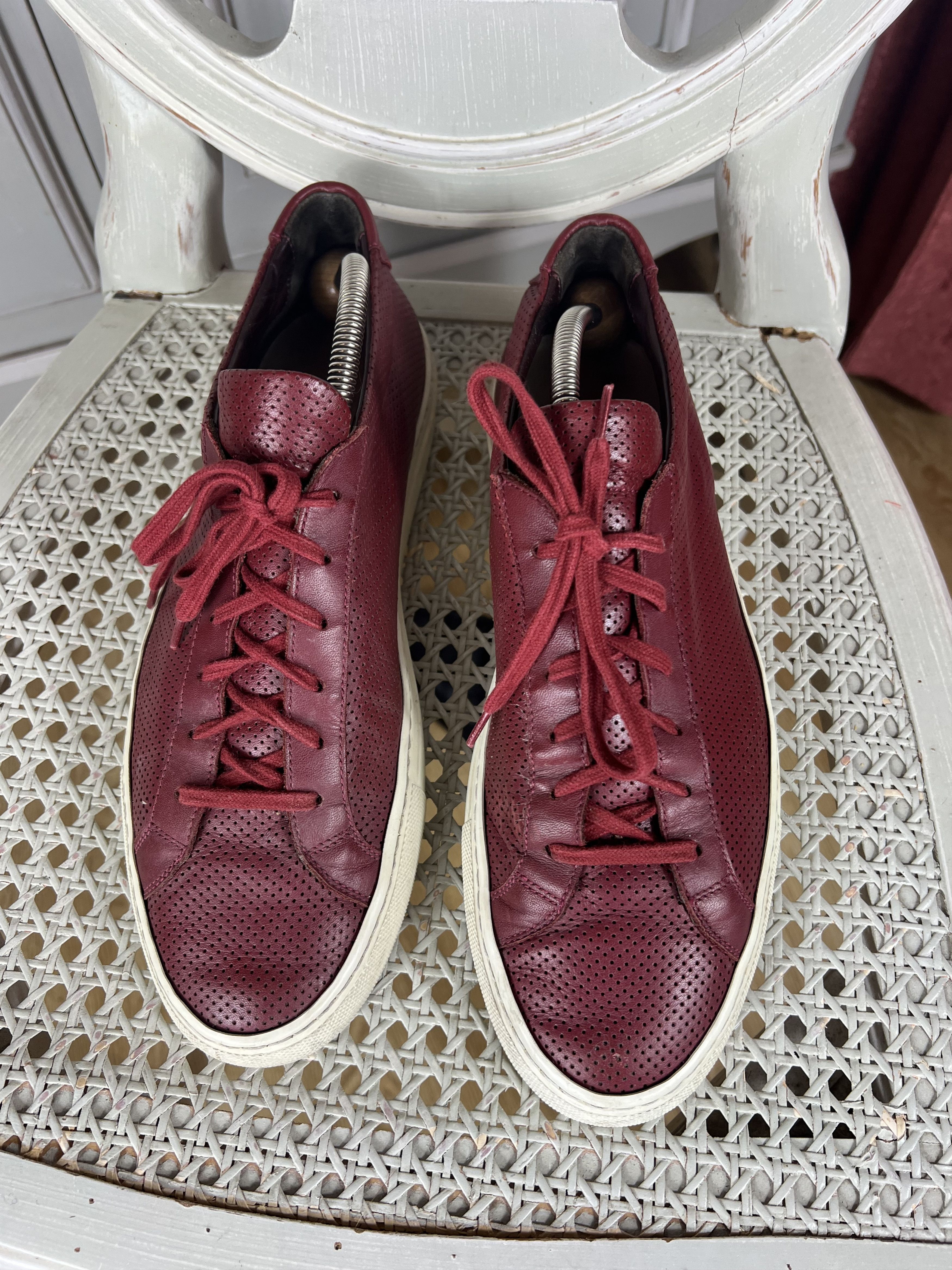 Common Projects COMMON PROJECTS ORIGINAL ACHILLES LOW PERFORATED Size US 9 / EU 42 - 10 Thumbnail