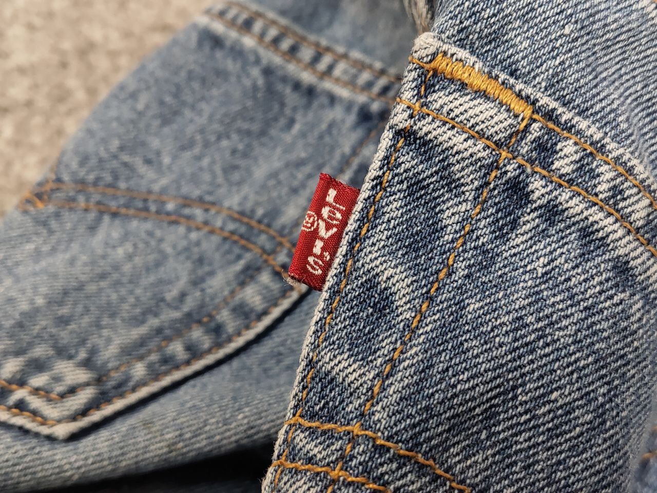 Levi's Vintage 80's Levis 501 Jeans Made USA Perfect Faded Denim Size US 33 - 20 Thumbnail