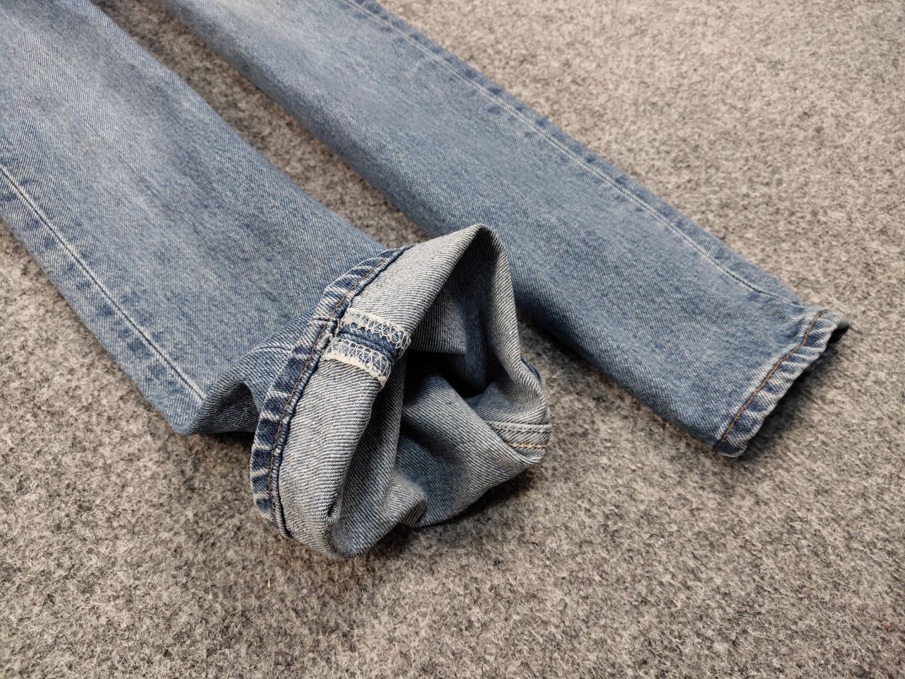 Levi's Vintage 80's Levis 501 Jeans Made USA Perfect Faded Denim Size US 33 - 10 Thumbnail