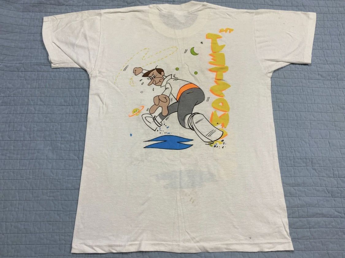 Vintage Vtg 80s The Jetson's Astro Graphic Single Stitch USA L Size US L / EU 52-54 / 3 - 7 Thumbnail