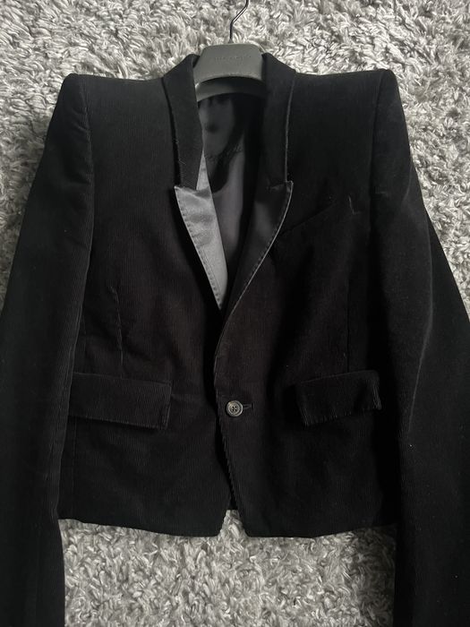 Rick Owens SAMPLE 1-1 Rick Owens Neue Alize blazer Performa F/W2020 ...