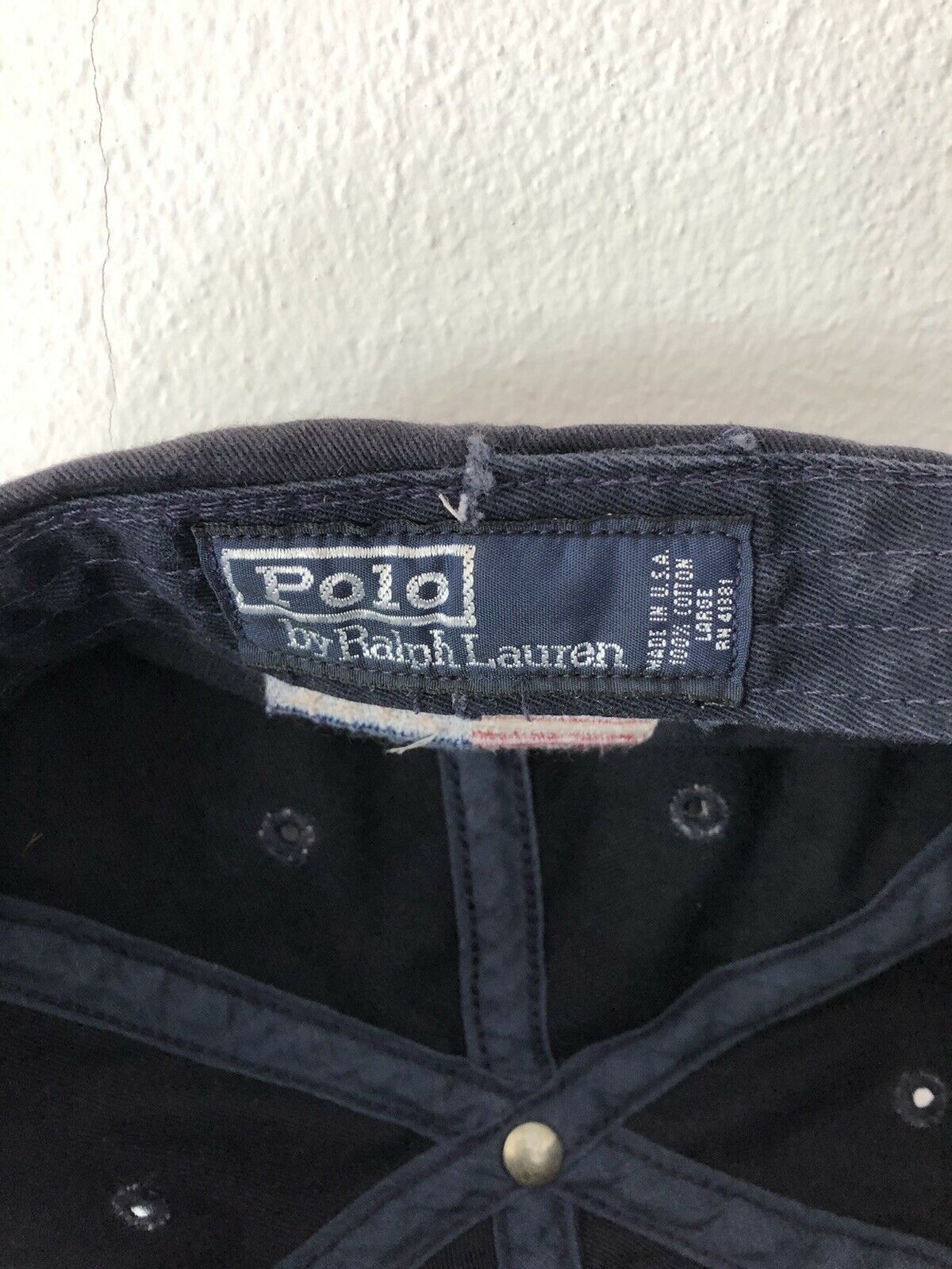 Polo Ralph Lauren Vintage Polo Ralph Lauren USA Flag Navy Blue Medium Size 36 - 5 Thumbnail