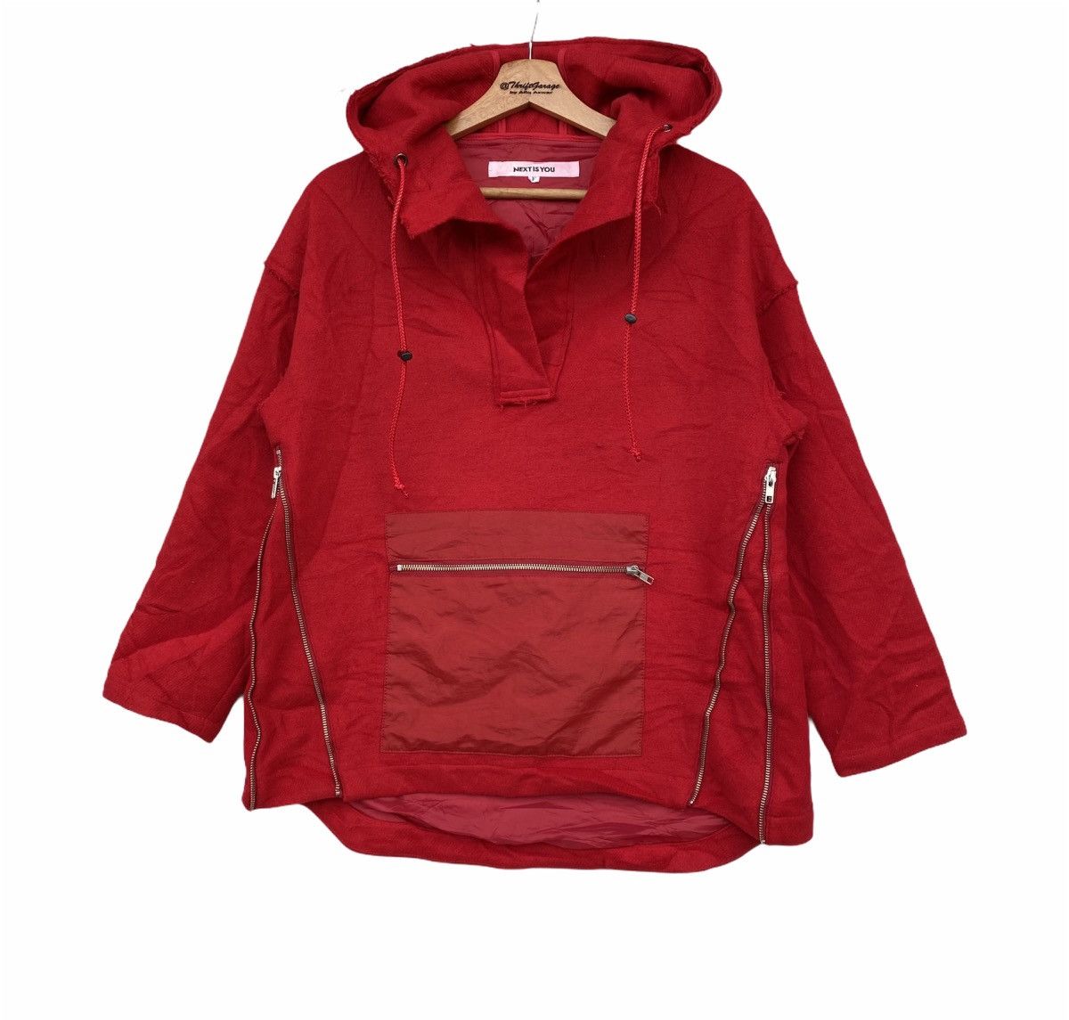 Stunning‼️ Japanese Brand Inside Out Hooded Jacket