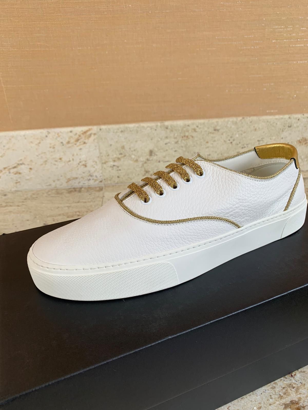 Saint Laurent Paris Venice Low Top Sneakers Size US 10 / EU 43 - 8 Thumbnail