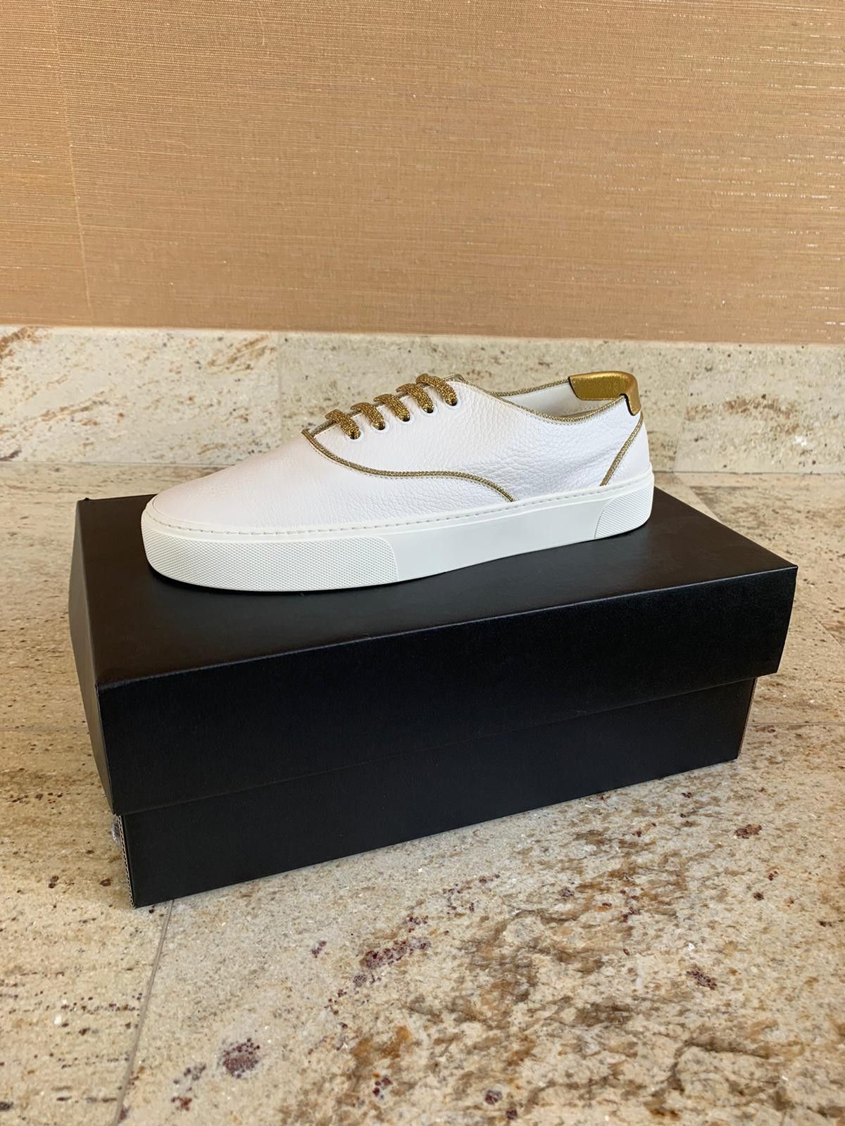 Saint Laurent Paris Venice Low Top Sneakers Size US 10 / EU 43 - 9 Thumbnail