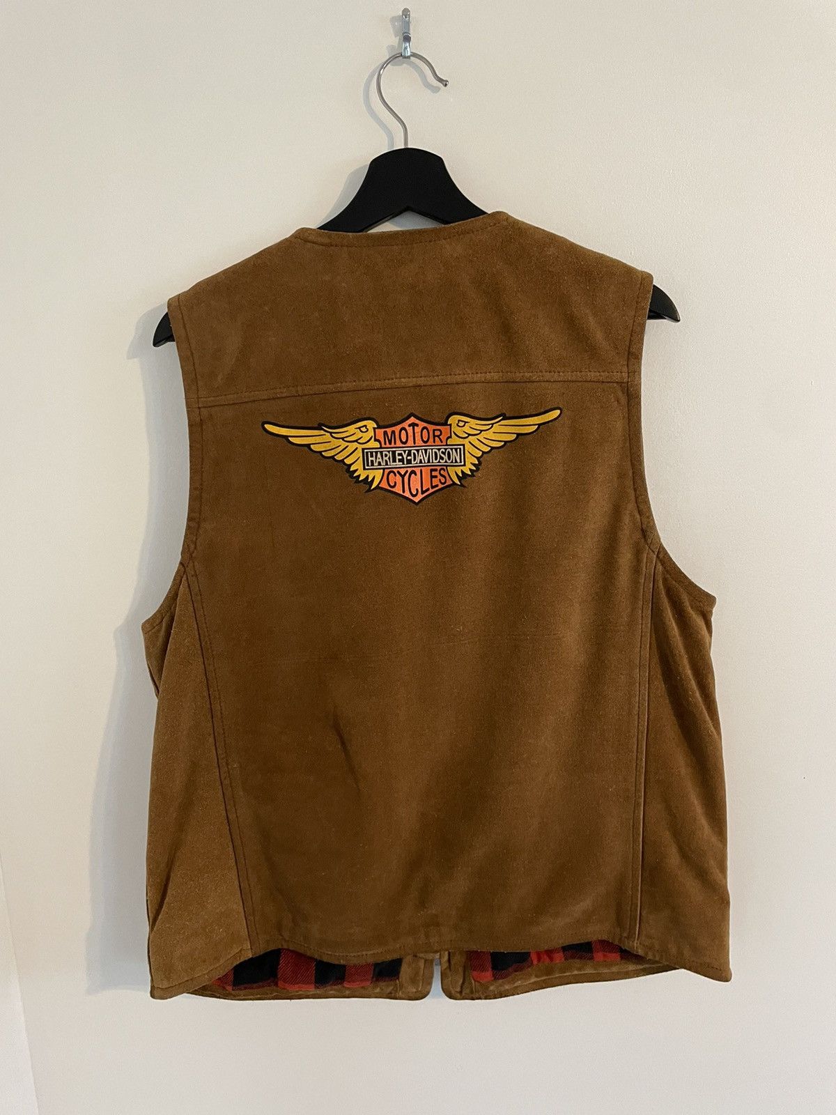 vintage oversilhouette leather vest | ヤマダウェブコム