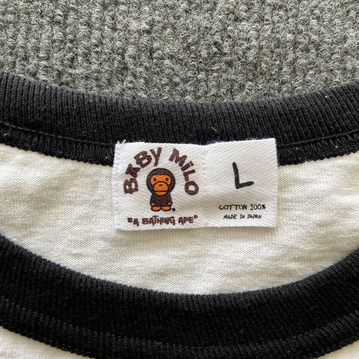 Japanese Brand Baby Milo japanese brand long sleeve tshirt Size US L / EU 52-54 / 3 - 4 Thumbnail