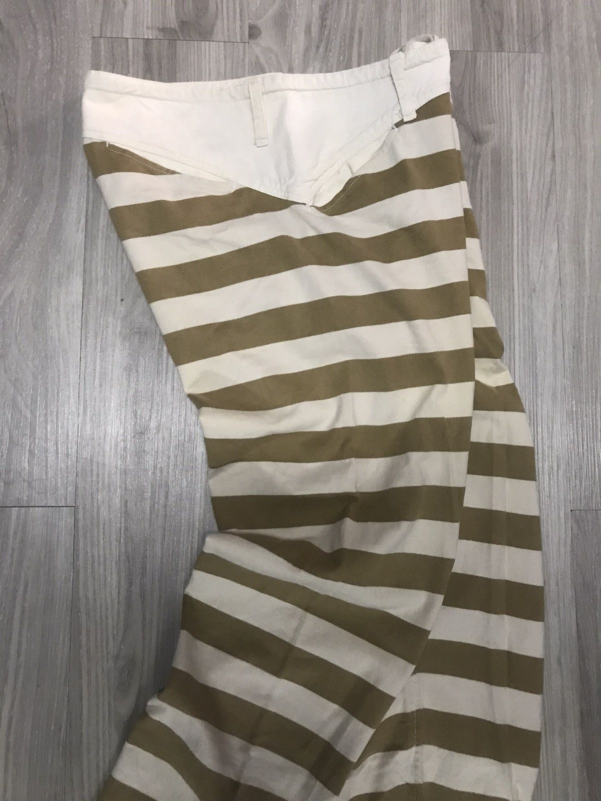 Japanese Brand ELEPHANT BLANC PRISONER STRIPES JEANS HELMUT LANG INSPIRED Size US 29 - 12 Thumbnail