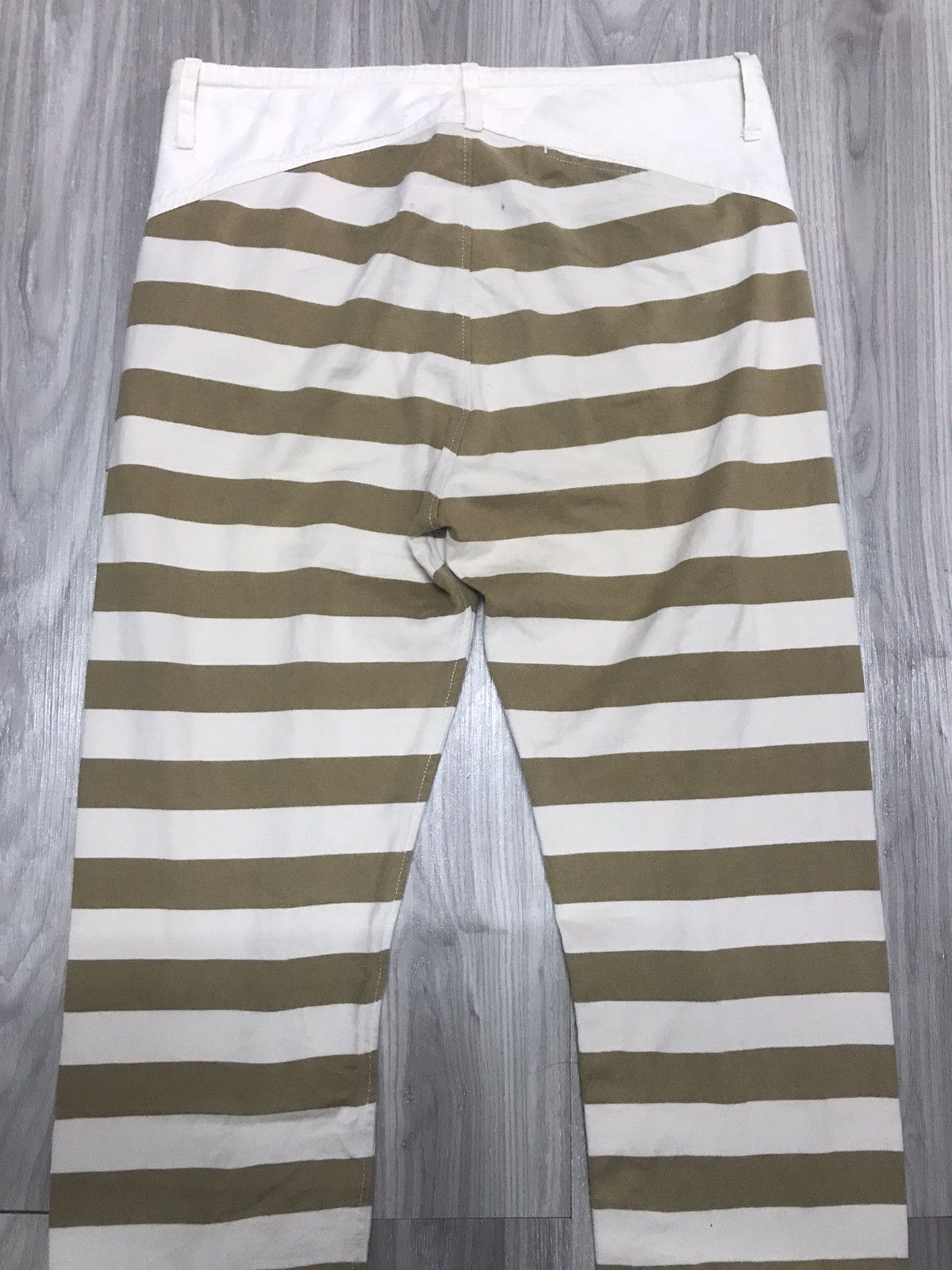 Japanese Brand ELEPHANT BLANC PRISONER STRIPES JEANS HELMUT LANG INSPIRED Size US 29 - 10 Thumbnail