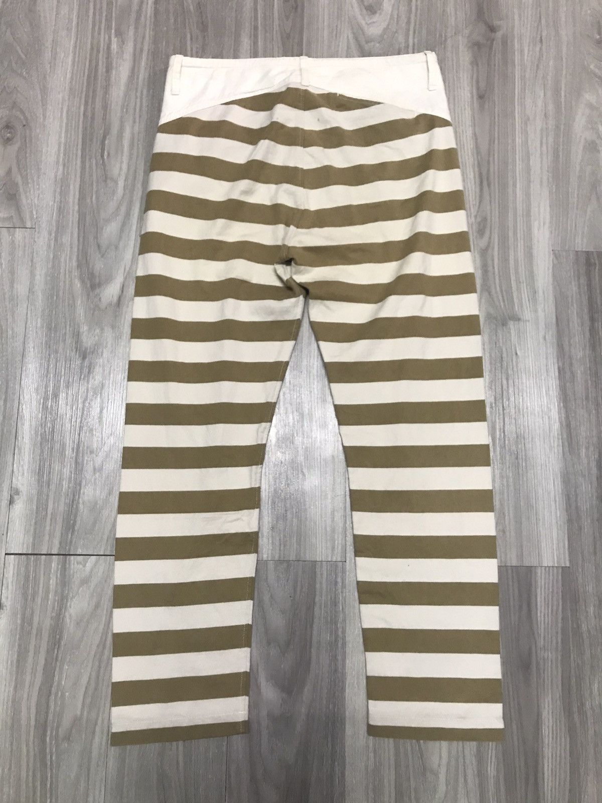 Japanese Brand ELEPHANT BLANC PRISONER STRIPES JEANS HELMUT LANG INSPIRED Size US 29 - 9 Thumbnail