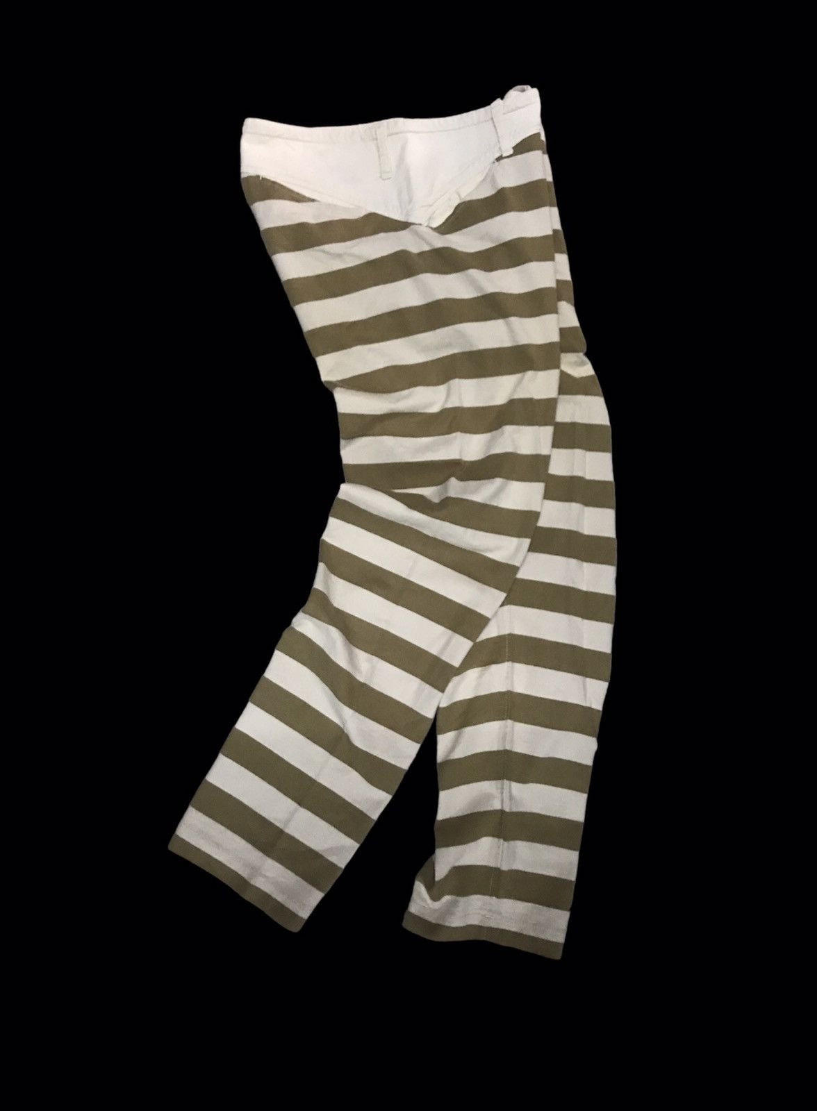 Japanese Brand ELEPHANT BLANC PRISONER STRIPES JEANS HELMUT LANG INSPIRED Size US 29 - 2 Thumbnail