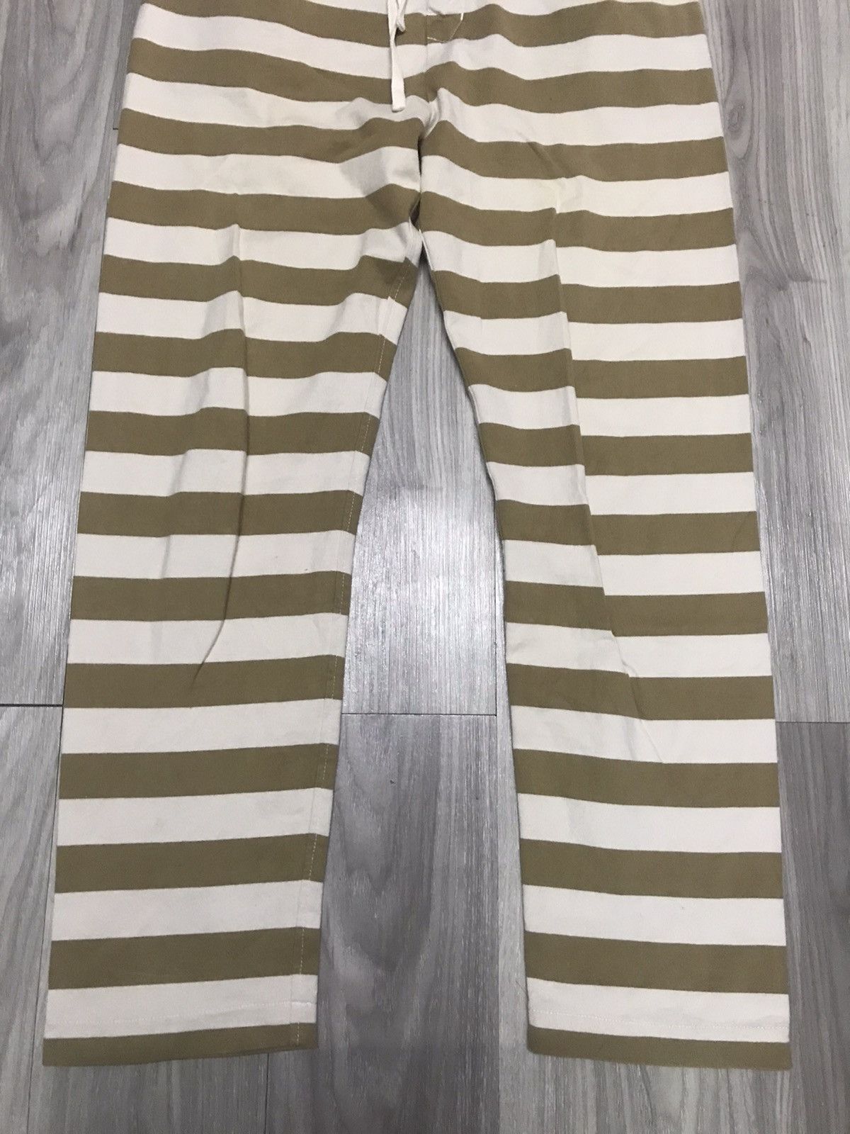 Japanese Brand ELEPHANT BLANC PRISONER STRIPES JEANS HELMUT LANG INSPIRED Size US 29 - 4 Thumbnail