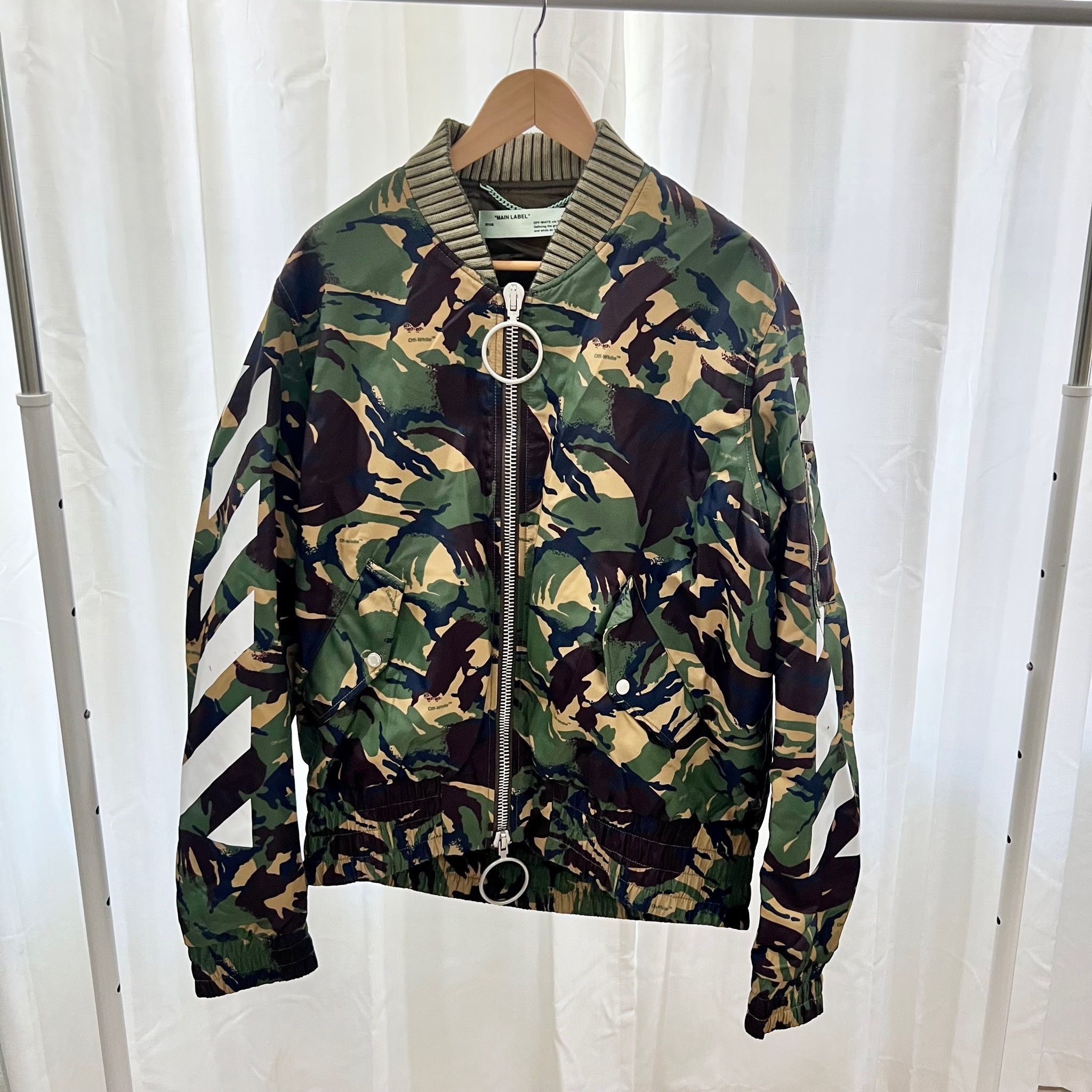 Jacket camo off white best sale