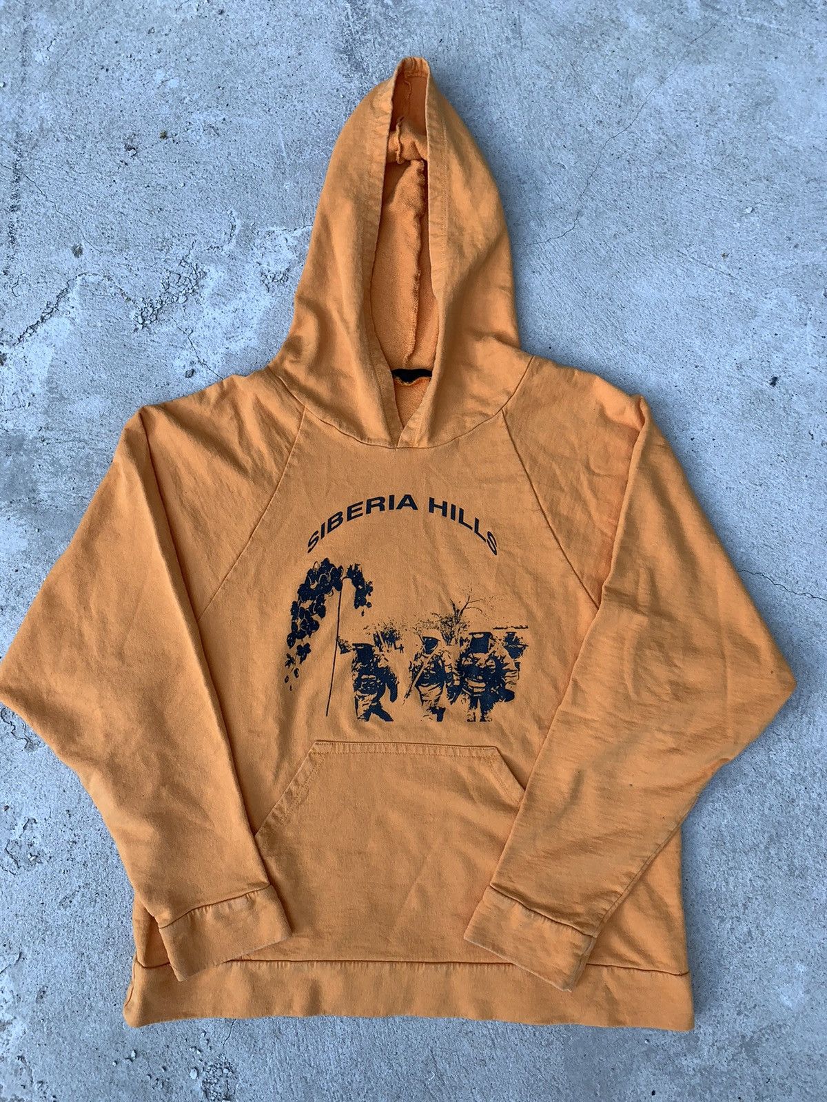 Siberia Hills 🍊Orange Batwing Hoodie (Seen on Lil Yachty) Size US M / EU 48-50 / 2 - 1 Thumbnail
