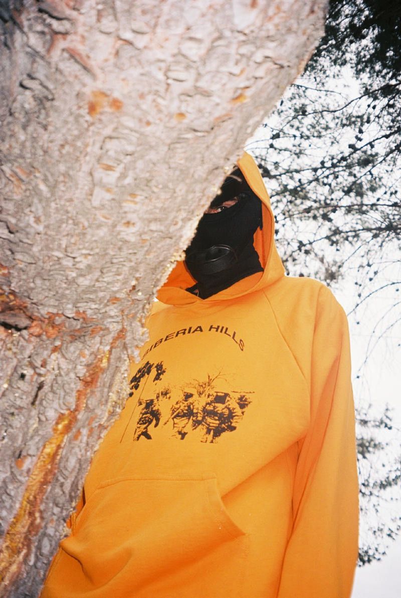 Siberia Hills 🍊Orange Batwing Hoodie (Seen on Lil Yachty) Size US M / EU 48-50 / 2 - 6 Thumbnail