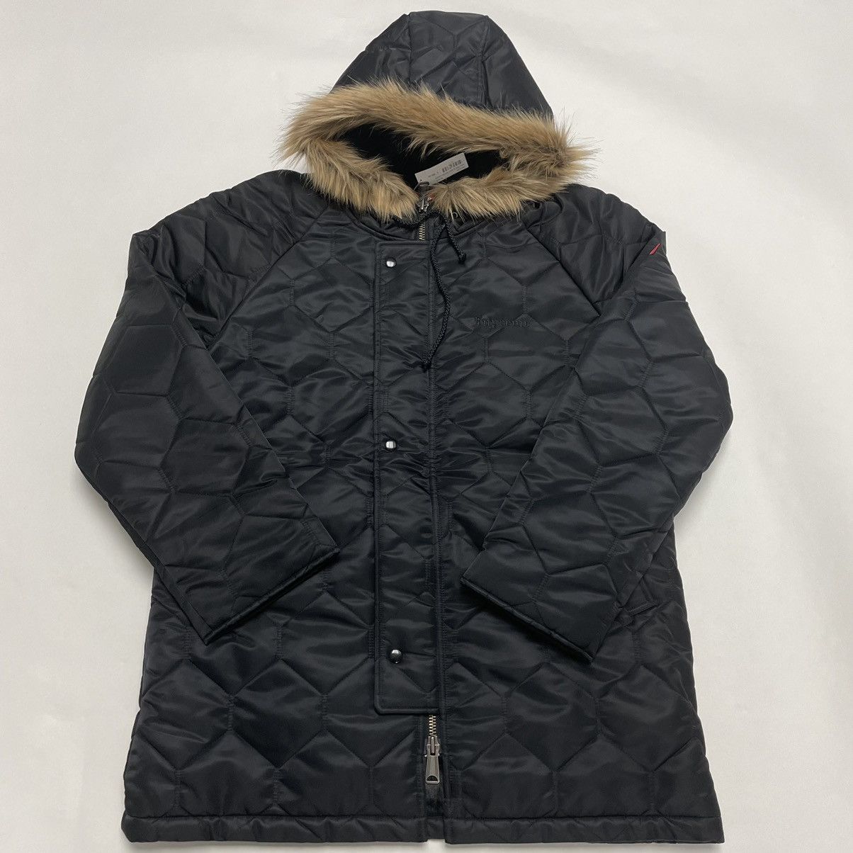 Supreme Quilted Satin Parka (F/W15)
