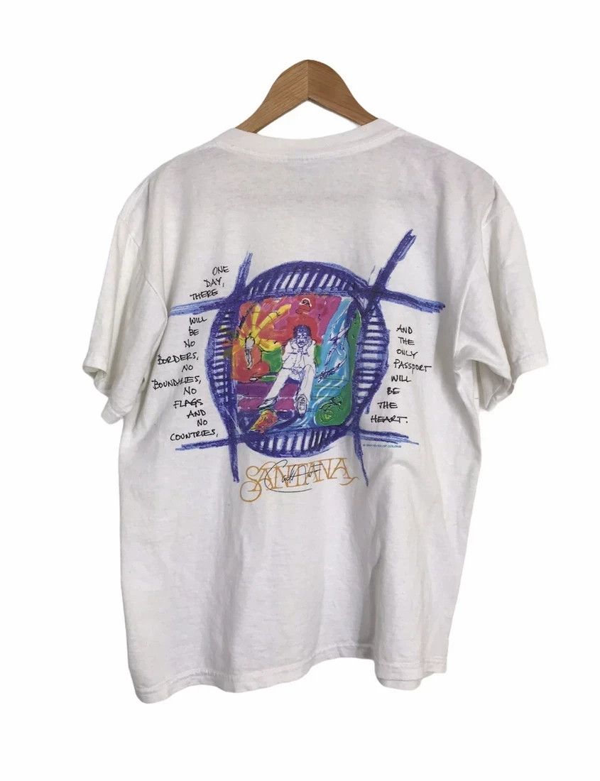 Vintage 1997 Santana Hard Rock Signature Tee
