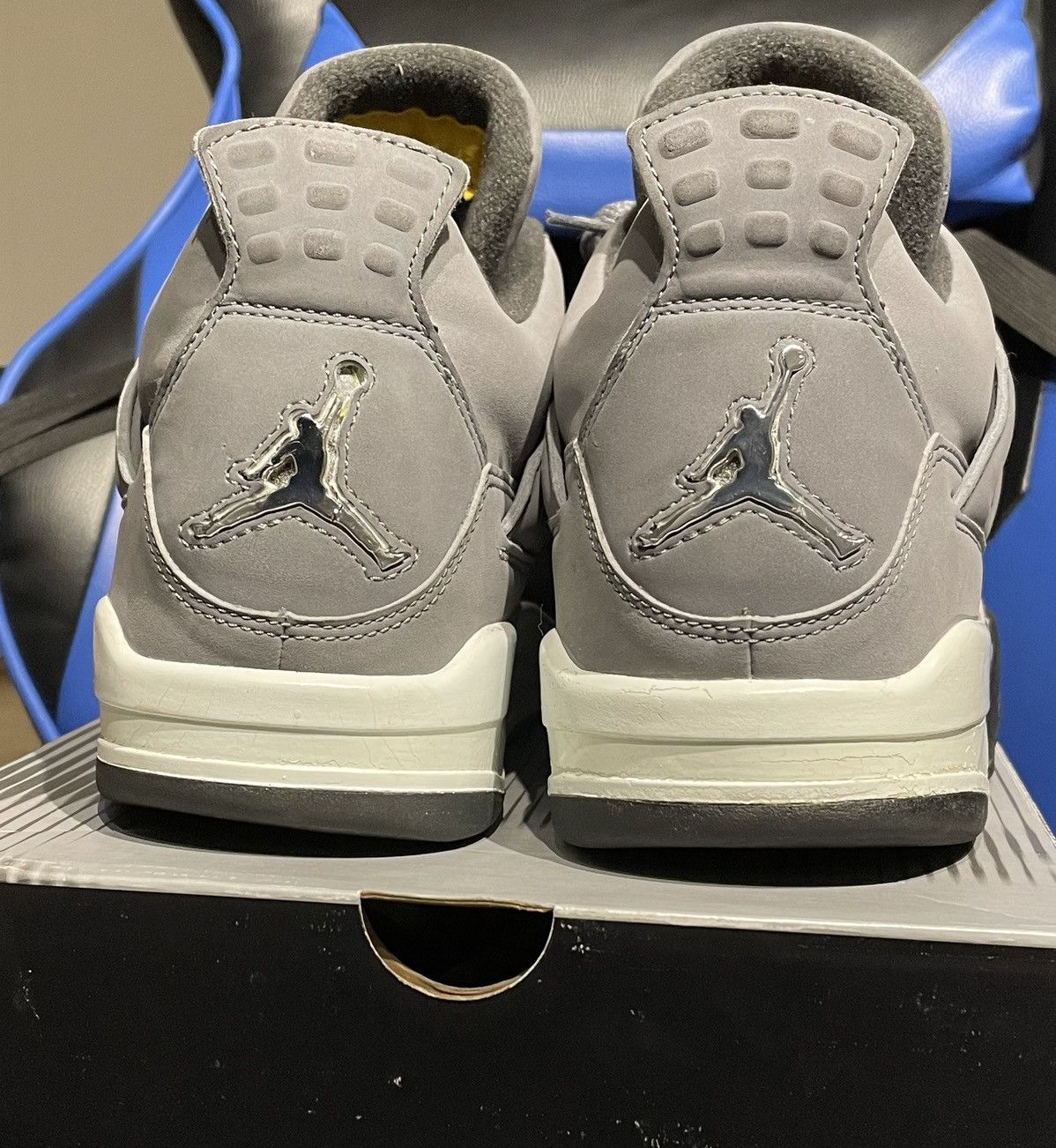 Jordan Brand Air Jordan 4 Retro ‘Cool Grey’ 2004 Size US 10.5 / EU 43-44 - 11 Thumbnail