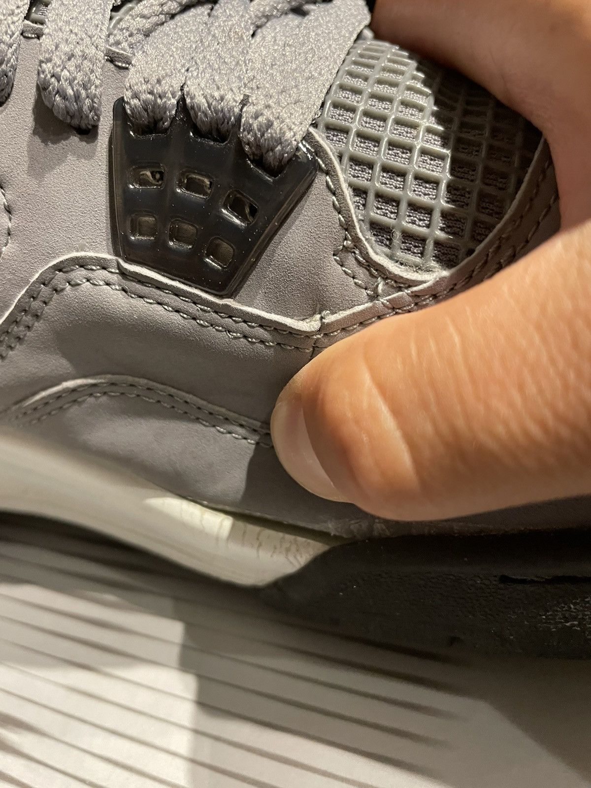 Jordan Brand Air Jordan 4 Retro ‘Cool Grey’ 2004 Size US 10.5 / EU 43-44 - 5 Thumbnail