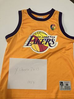 TAKASHI MURAKAMI x COMPLEXCON 'LA Lakers' Basketball Jersey - Yellow - GBNY
