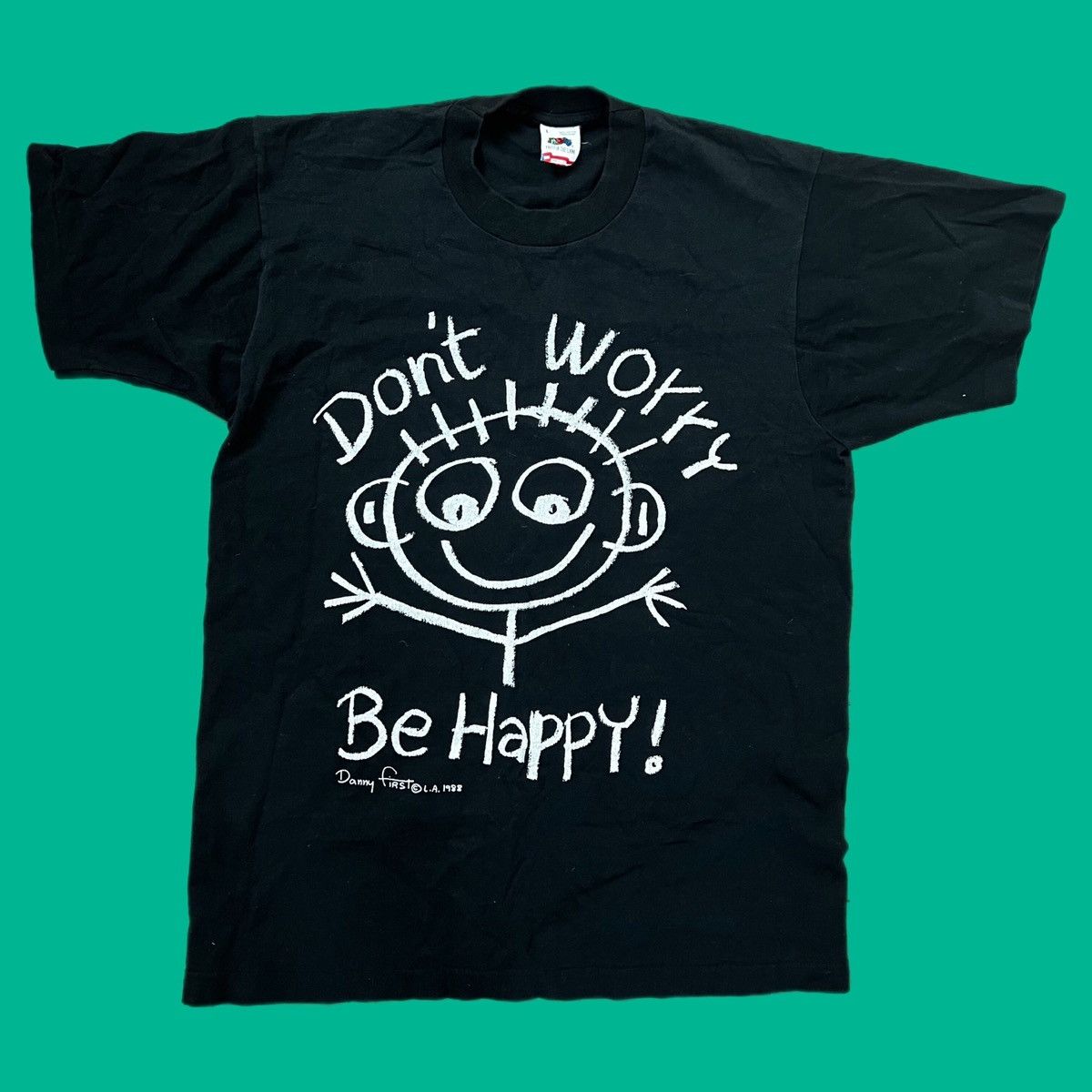 Dont Worry Be Happy T Shirt | Grailed