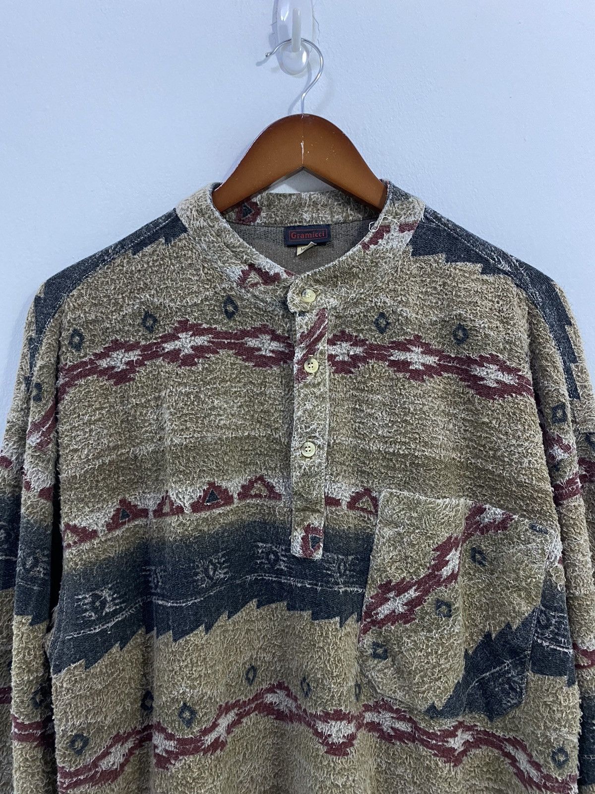 Gramicci Gramicci Fleece Long Sleeve Shirt american Native Size US S / EU 44-46 / 1 - 4 Thumbnail