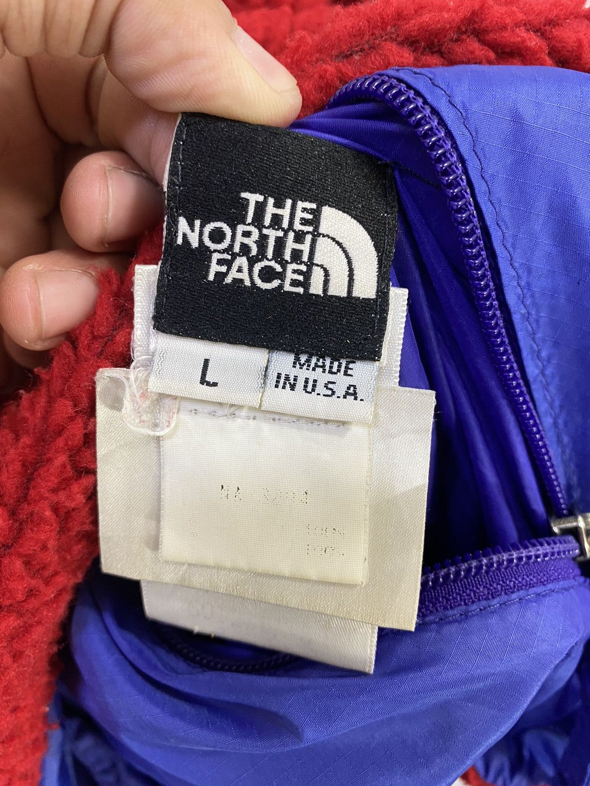 The North Face The North Face Retro Sherpa Fleece Jacket Reversible Red Size US L / EU 52-54 / 3 - 9 Thumbnail