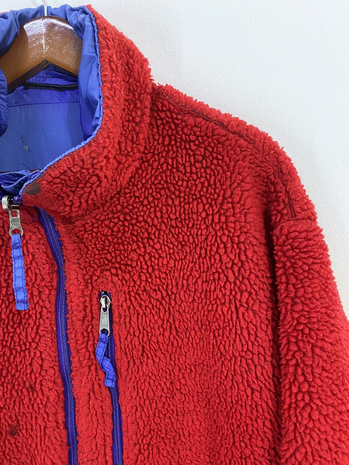 The North Face The North Face Retro Sherpa Fleece Jacket Reversible Red Size US L / EU 52-54 / 3 - 3 Thumbnail