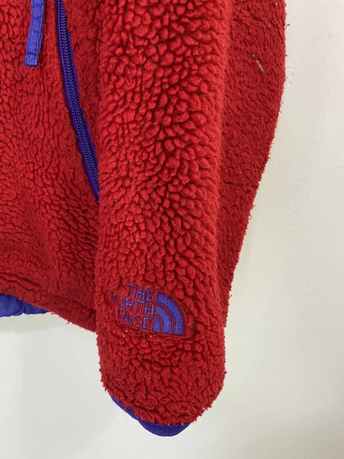 The North Face The North Face Retro Sherpa Fleece Jacket Reversible Red Size US L / EU 52-54 / 3 - 4 Thumbnail