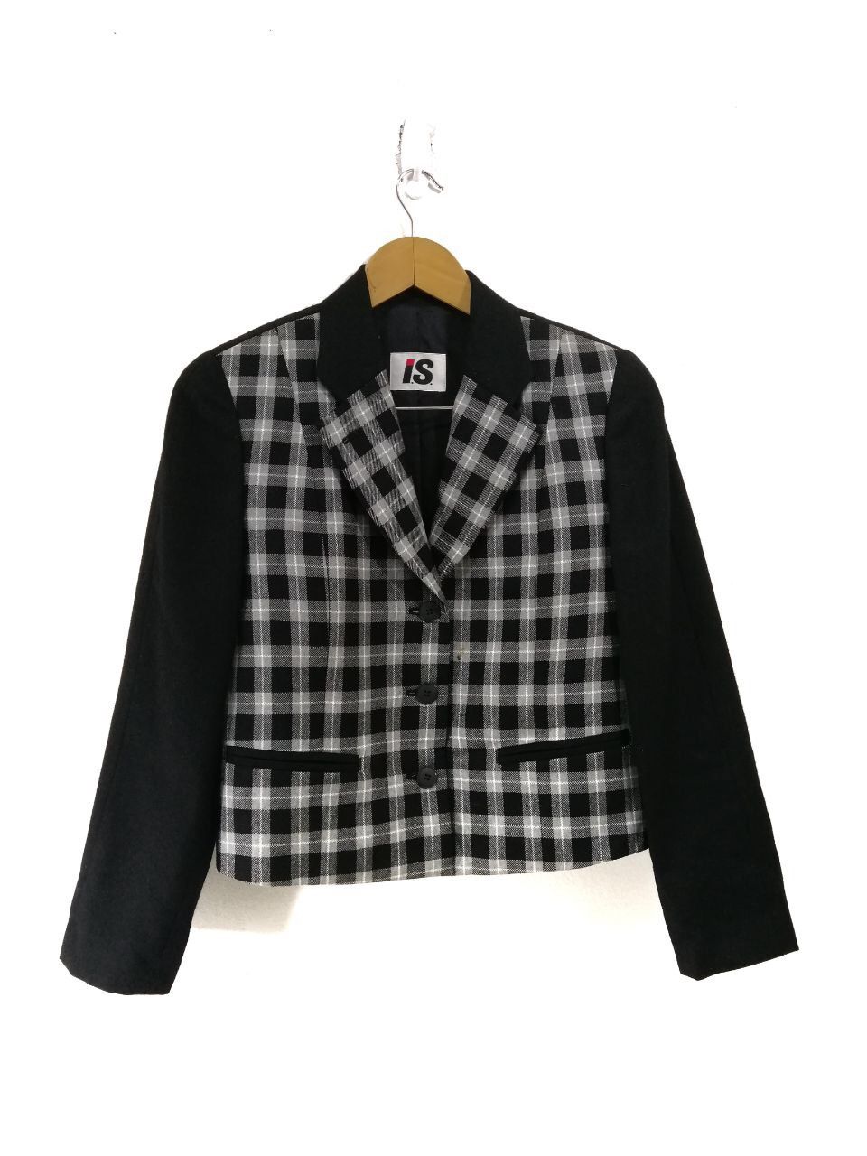 Issey Miyake Issey Miyake I.S Wool Jacket Tartan Design Nice Design Size US M / EU 48-50 / 2 - 1 Thumbnail