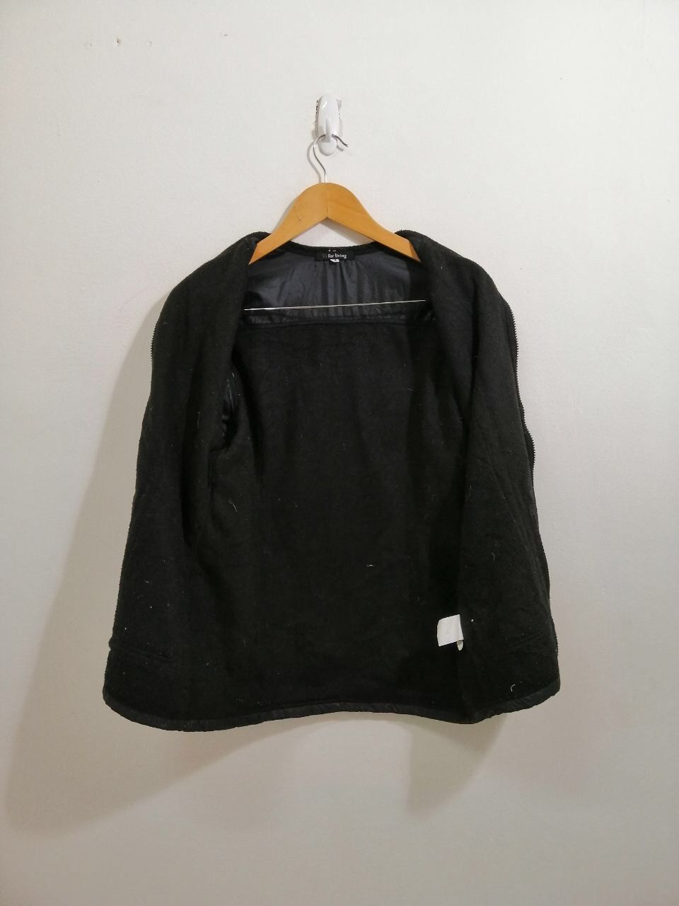 Yohji Yamamoto Y’s For Living Fleece Jacket Black Color Design 19 Size US M / EU 48-50 / 2 - 3 Thumbnail