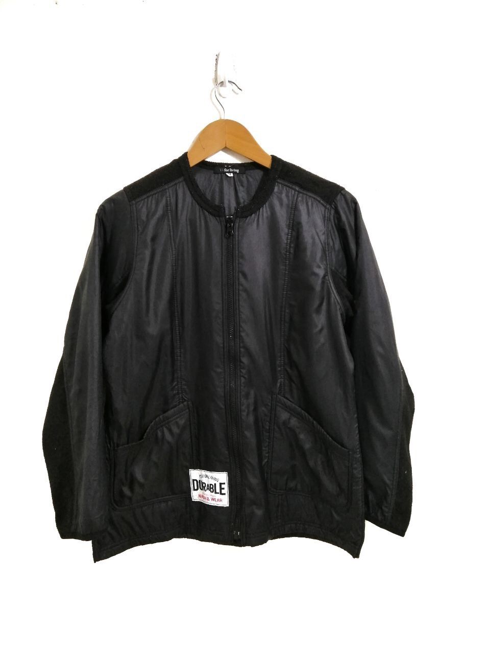 Yohji Yamamoto Y’s For Living Fleece Jacket Black Color Design 19 Size US M / EU 48-50 / 2 - 1 Thumbnail