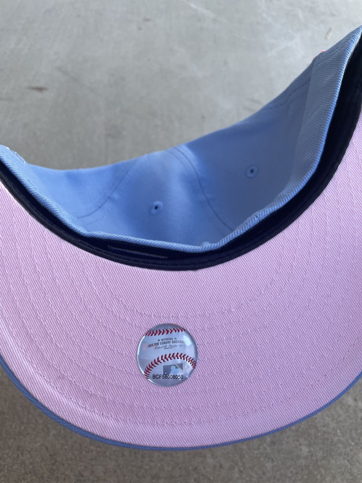 LA New on sale Era Fitted Hat Cotton Candy - 7 1/4